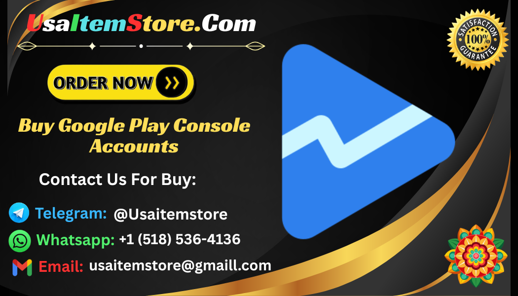 Buy Google Play Console Accounts Cover Image