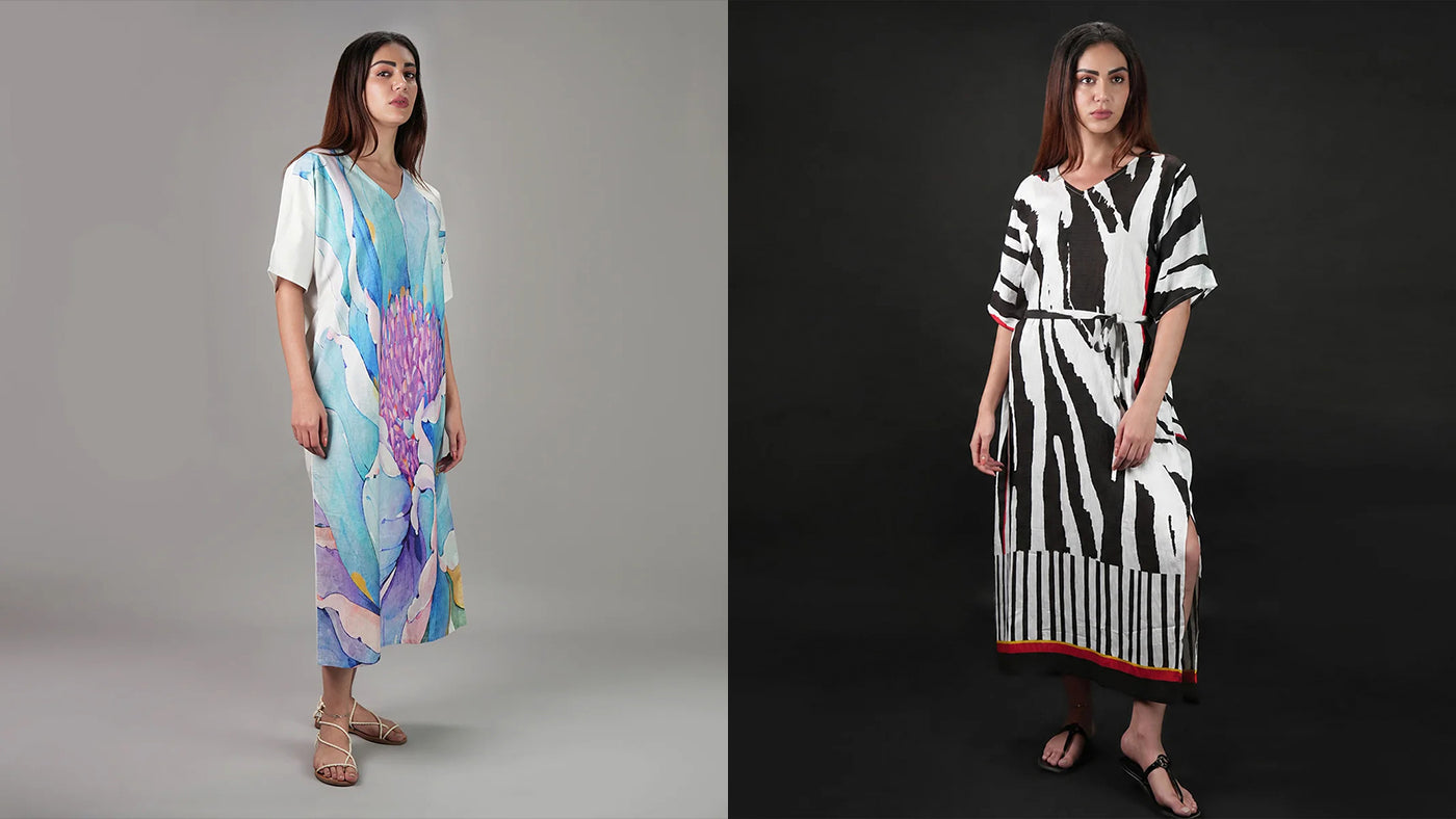 Luxury Kaftans for Women in the USA | Resort Wear - Dhara Sheth