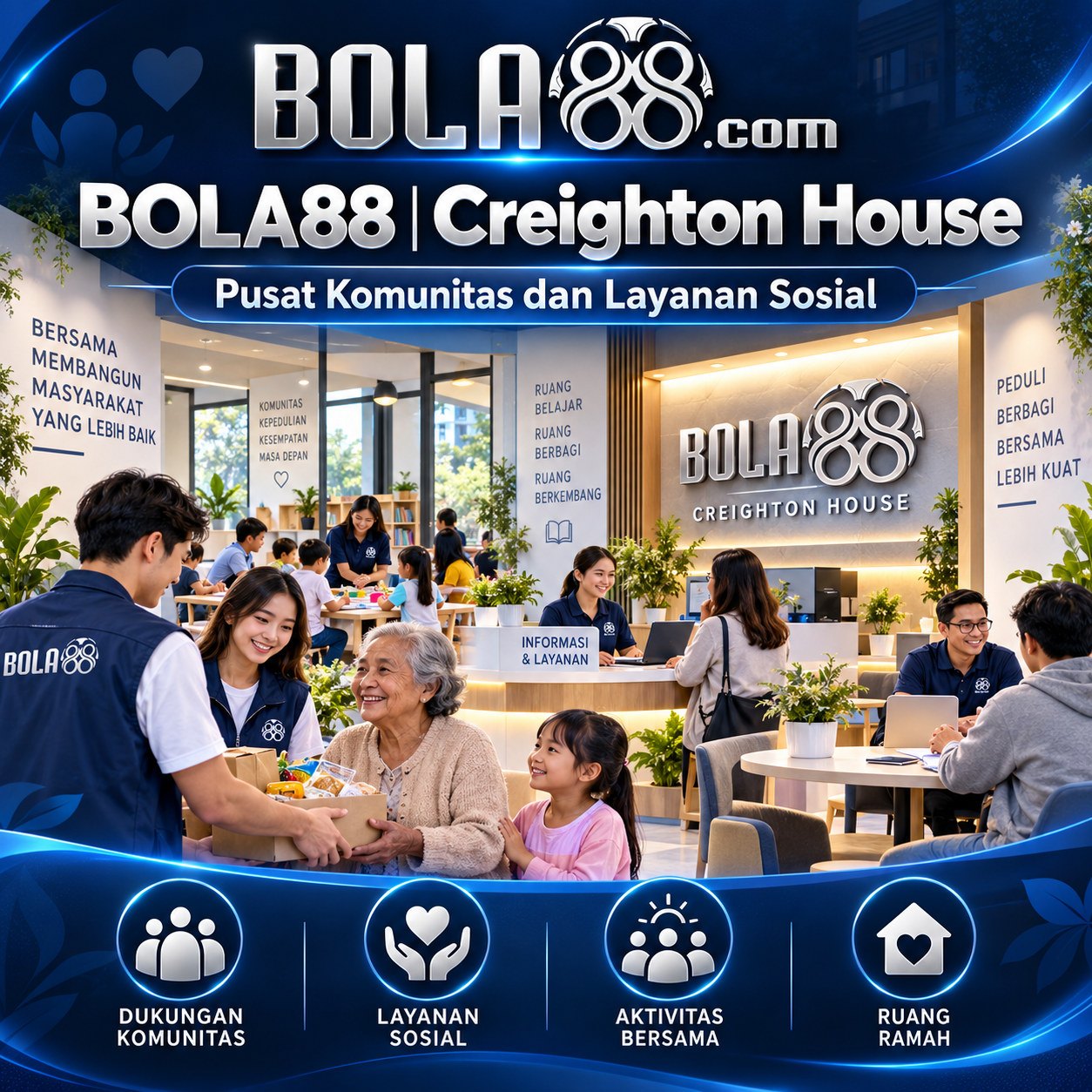 BOLA88 | Creighton House Pusat Komunitas dan Layanan Sosial